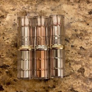Set of 3 L’Oréal lipsticks